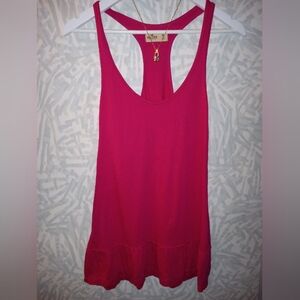 Vintage, Hollister Y2K, juniors tank, color pink, size medium